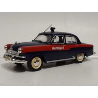 ГАЗ-21 Волга, милиция. 1/43. Австолегенды СССР.