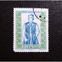 Марка Польша 1959 год Национальный костюм
