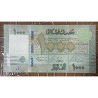 Банкнота. Ливан. 1000 ливров 2012 год. НЕ БЫЛА В ОБОРОТЕ