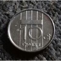 10 центов, Нидерланды 1984 г.
