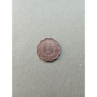 Британский Гондурас 1 цент 1961 г. Не плохой!!!