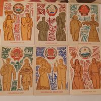 Открытки ,чистые (2 набора )