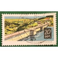 ГДР 1968. Плотина Раппбодетальшперре
