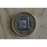 Венесуэла 1 боливар 2007