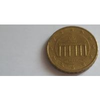 Германия 2002J 10 евроцентов