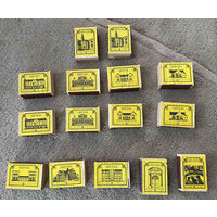 Спички СССР фанера, картон (Лиепая)