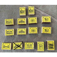 Спички СССР фанера, картон (Лиепая)