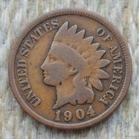 США 1 цент 1906 года. Индеец. Предложи свою цену или обмен!