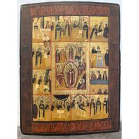 Икона Праздник с Воскресением . Распродажа коллекции!!!