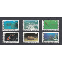 Фауна. Рыбы. Уоллес и Футуна. 1981. 6 марок (полная серия). Michel N 390-395 (12,0 е)