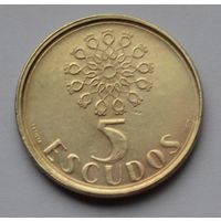 Португалия, 5 эскудо 1990 г.