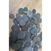 Лот монет Речи Посполитой , империи и других 400+шт