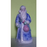 Фарфоровая статуэтка Дед мороз большой 28 см клеймо МФЗ