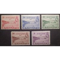 Британские колонии. Папуа 1938 г. SG158-162 полная серия MVLH