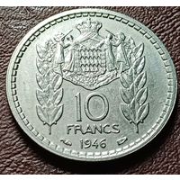 Монако 10 франков, 1946    ( 2-9-5 )