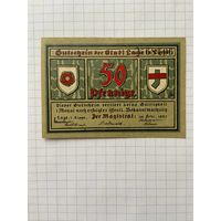 50 пфенигов (нотгельды) г. Германия.-2912