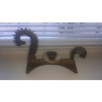 Подсвечник в форме лошадки