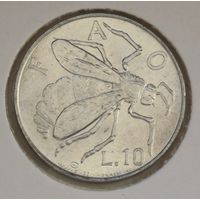 Сан-Марино 10 лир 1974 год