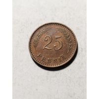 Финляндия 25 пенни 1942
