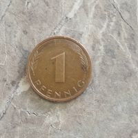 1 пфенниг 1972 J Германия, ФРГ.