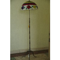 Торшер , бронза ( рабочий )  высота 170 см