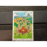 Япония, 2002. Слёт скаутов