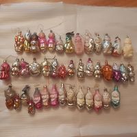 Лотом ,ёлочные игрушки