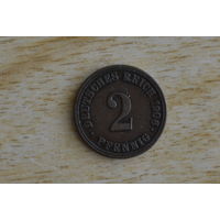 Германия 2 пфеннига 1906