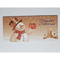 Деревянко С новым годом Беларусь Снеговик