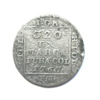 1 грош - 1768 г. - СЕРЕБРО - Речь Поспалитая - Август Понятовский - РАСПРОДАЖА! - Смотрите другие мои лоты!