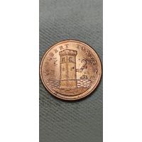 Остров Мэн 2 пенни 2015