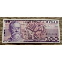 Werty71 Мексика 100 песо 1981 UNC банкнота