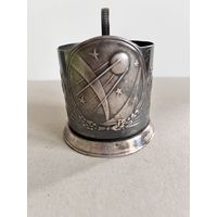 ПОДСТАКАННИК "ПЕРВЫЙ СПУТНИК". МСТЕРА. СМ.ОПИСАНИЕ И ФОТО.