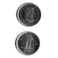 10 центов Канада 2006  года