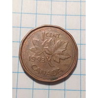1 цент  Канада 1993  год.