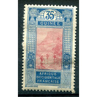 Французская Гвинея - 1913/16г. - ландшафты, 35 с - 1 марка - MH [Mi 72]. #4-W1-113-A-1