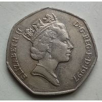 50 пенсов 1997 года