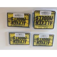 Металлические номера для моделей 1/64