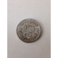 Дания 10 эре 1962