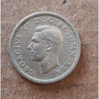 Великобритания 6 пенсов 1948 г., KM# 862