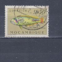 [2219] Португальский Мозамбик 1951. Фауна.Рыба.1,5 э. Гашеная марка.