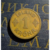 1 крона 1925 Исландия #01