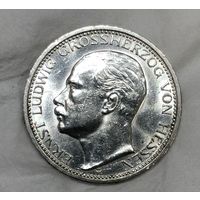 3 марки 1910 Гессен редкость ! ярчайшая! Серебро Германской империи