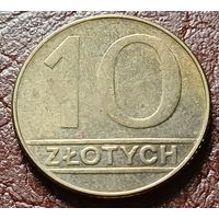 Польша 10 злотых, 1989   ( 1-7-8 )