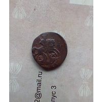 Полушка 1767 года не частая