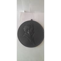 ПЛАКЕТКА ПУШКИНА, ЧУГУН ВРЕМЕН СССР.