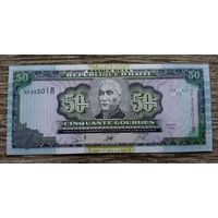 Werty71 ГАИТИ 50 гурдов 2003 UNC банкнота