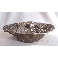 Фруктовница Конфетница 30 х 27 Серебрение 05