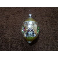 Ёлочная игрушка СССР. Стекло.