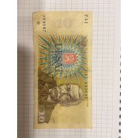 Чехословакия 10 крон 1986 год